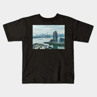 NYC Skyline Seen From Brooklyn Kids T-Shirt